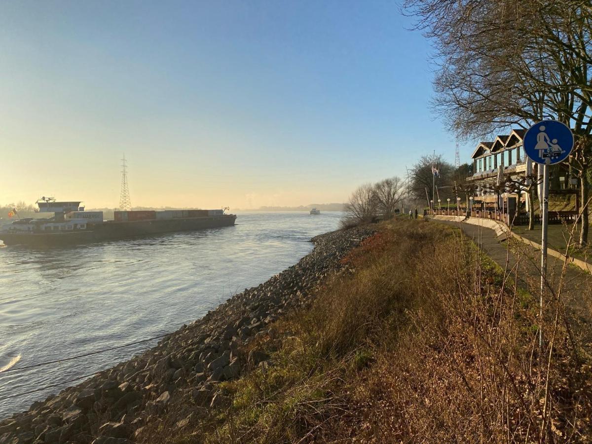 Wohnen Direkt An Der Rheinpromenade Mit Whirlpool Und Sauna Gotterswickerhamm Εξωτερικό φωτογραφία